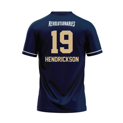 GWU - NCAA Softball : Katie Hendrickson - Navy Baseball Jersey-1