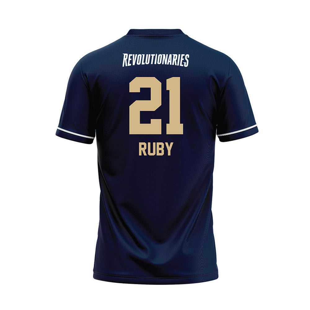 GWU - NCAA Softball : Isabella Ruby - Navy Jersey-1