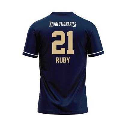 GWU - NCAA Softball : Isabella Ruby - Navy Jersey-1