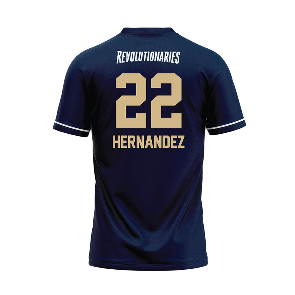 GWU - NCAA Softball : Madilyn Hernandez - Navy Jersey-1