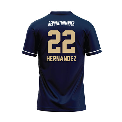 GWU - NCAA Softball : Madilyn Hernandez - Navy Jersey-1