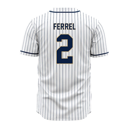 GWU - NCAA Softball : Reese Ferrel - White Pinstripe Jersey-1