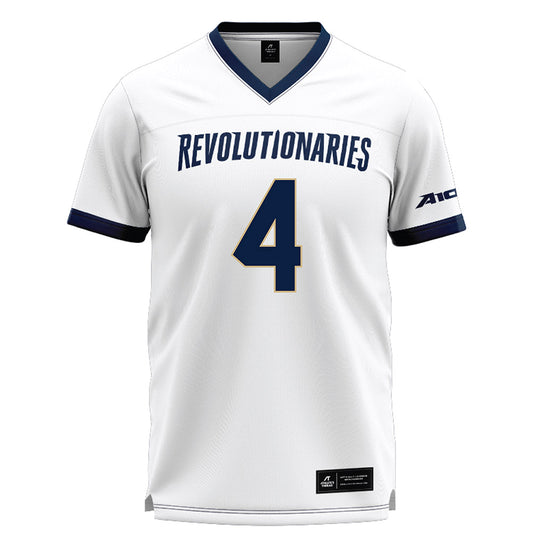 GWU - NCAA Women's Lacrosse : Katie Hipp - White Lacrosse Jersey-0