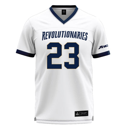 GWU - NCAA Women's Lacrosse : Margaret Pond - White Lacrosse Jersey-0