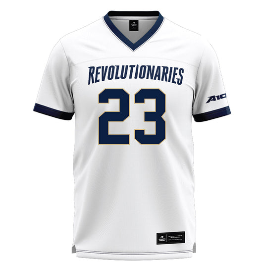 GWU - NCAA Women's Lacrosse : Margaret Pond - White Lacrosse Jersey-0