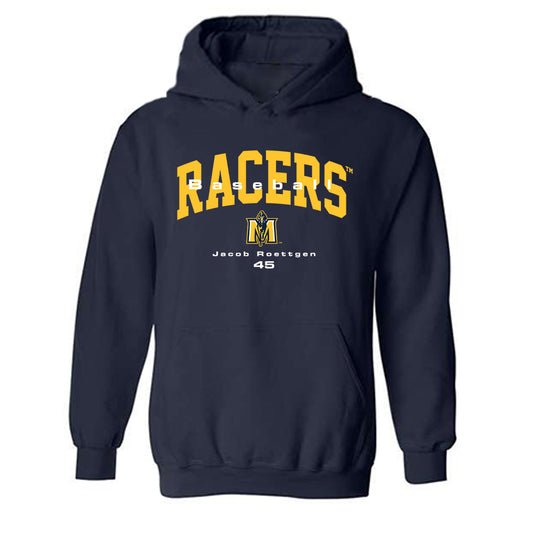 Murray State - NCAA Baseball : Jacob Roettgen - Classic Fashion Shersey Hooded Sweatshirt-0