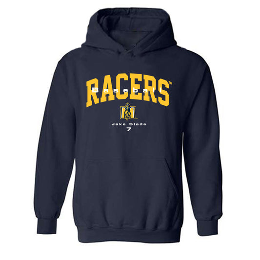 Murray State - NCAA Baseball : Jake Slade - Classic Fashion Shersey Hooded Sweatshirt-0