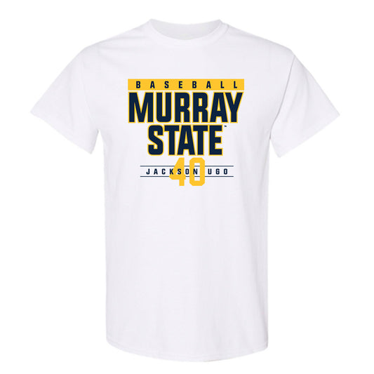Murray State - NCAA Baseball : Jackson Ugo - Classic Fashion Shersey T-Shirt-0