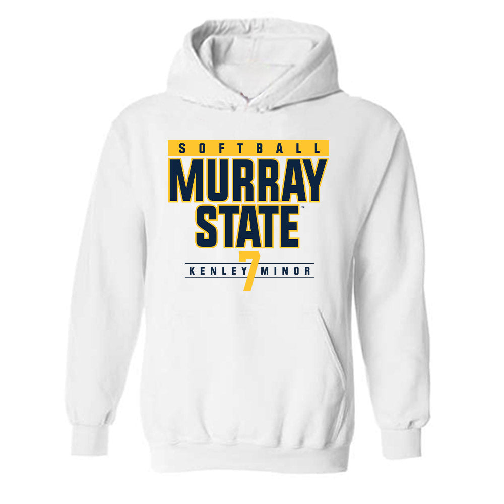 Murray State - NCAA Softball : Kenley Minor - Classic Fashion Shersey Hooded Sweatshirt-0