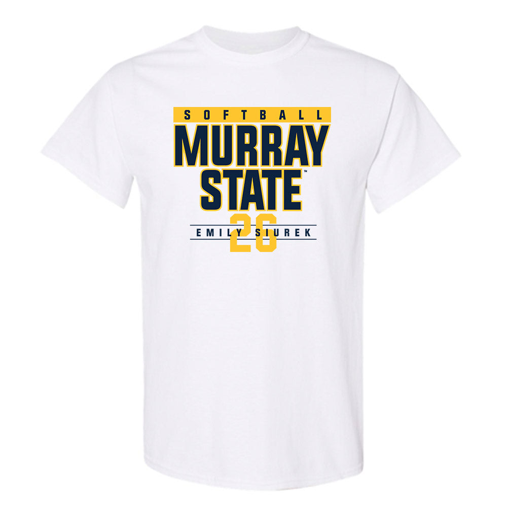 Murray State - NCAA Softball : Emily Siurek - Classic Fashion Shersey T-Shirt-0