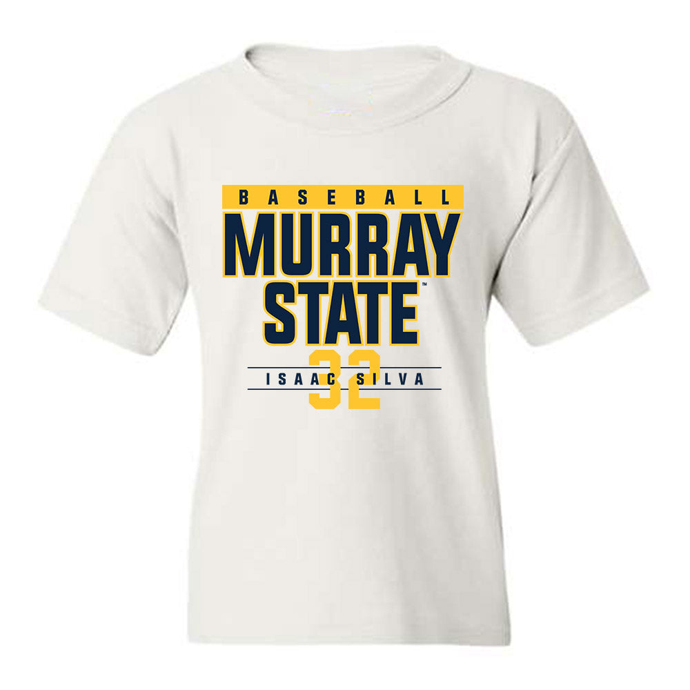 Murray State - NCAA Baseball : Isaac Silva - Classic Fashion Shersey Youth T-Shirt