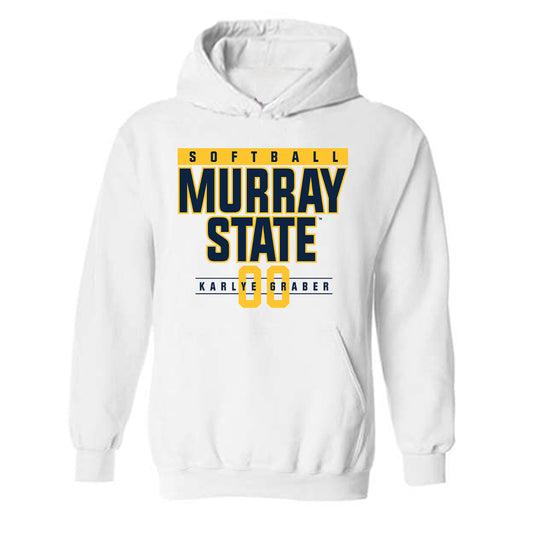 Murray State - NCAA Softball : Karlye Graber - Classic Fashion Shersey Hooded Sweatshirt-0