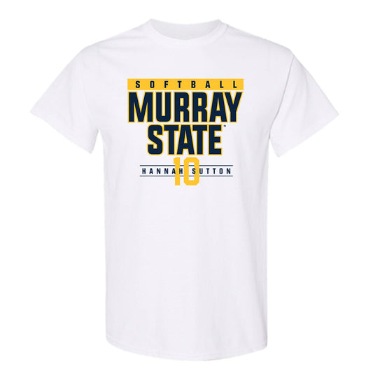 Murray State - NCAA Softball : Hannah Sutton - Classic Fashion Shersey T-Shirt-0