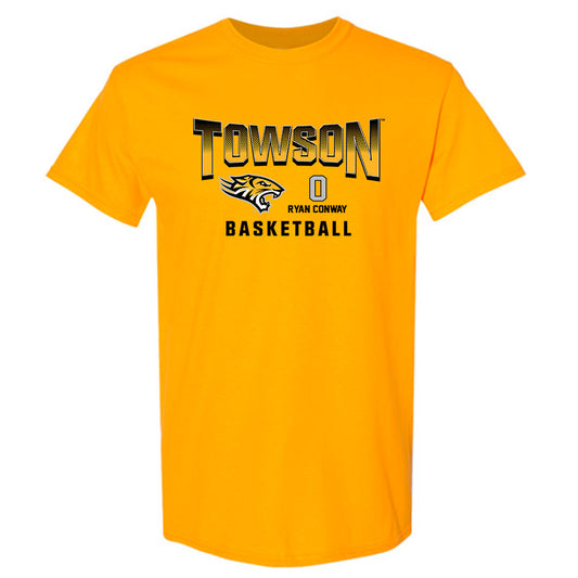 Towson - NCAA Men's Basketball : Ryan Conway - Classic Fashion Shersey T-Shirt-0