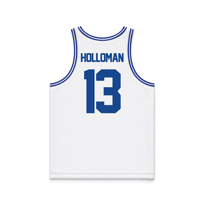 Georgia State - NCAA Women's Basketball : Cheyenne Holloman - White Basketball Jersey-1