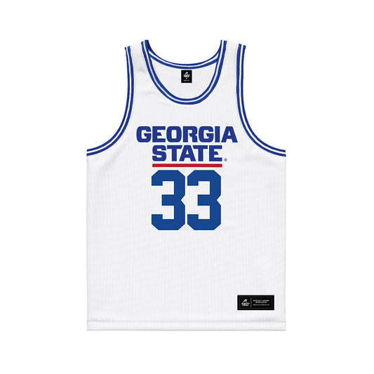 Georgia State - NCAA Women's Basketball : Frankee Payne - White Basketball Jersey-0