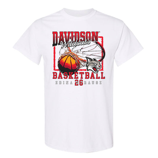 Davidson - NCAA Women's Basketball : Edina Strausz - Classic Fashion Shersey T-Shirt