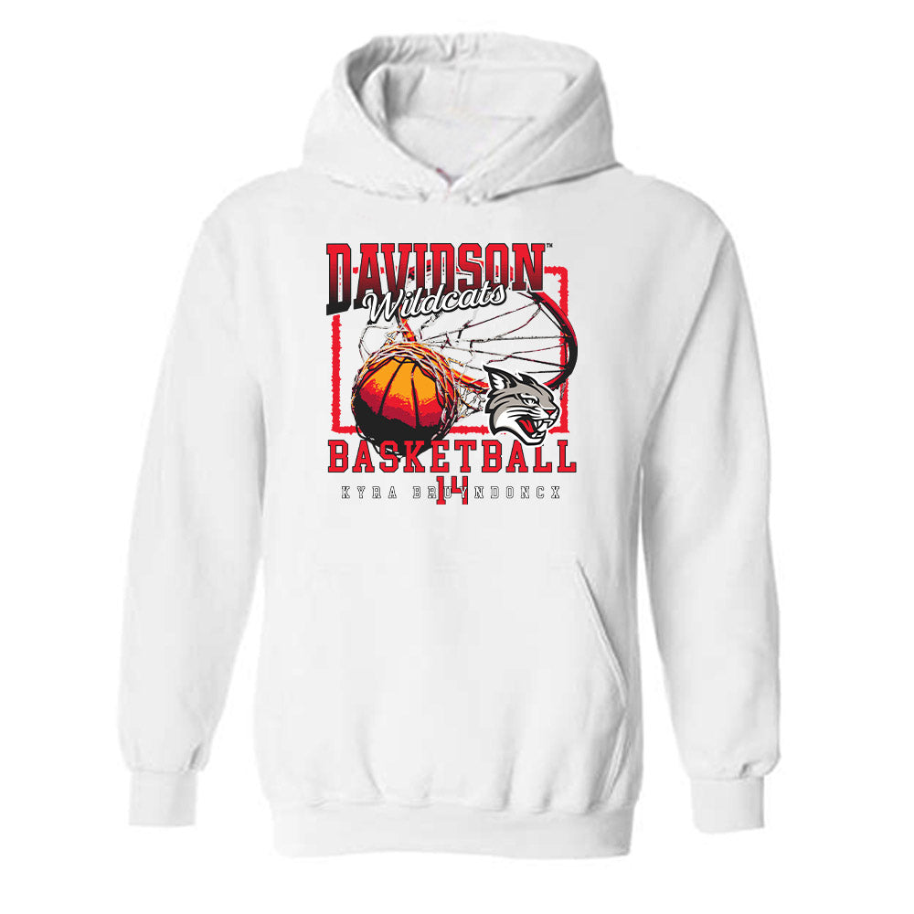 Davidson - NCAA Women's Basketball : Kyra Bruyndoncx - Classic Fashion Shersey Hooded Sweatshirt