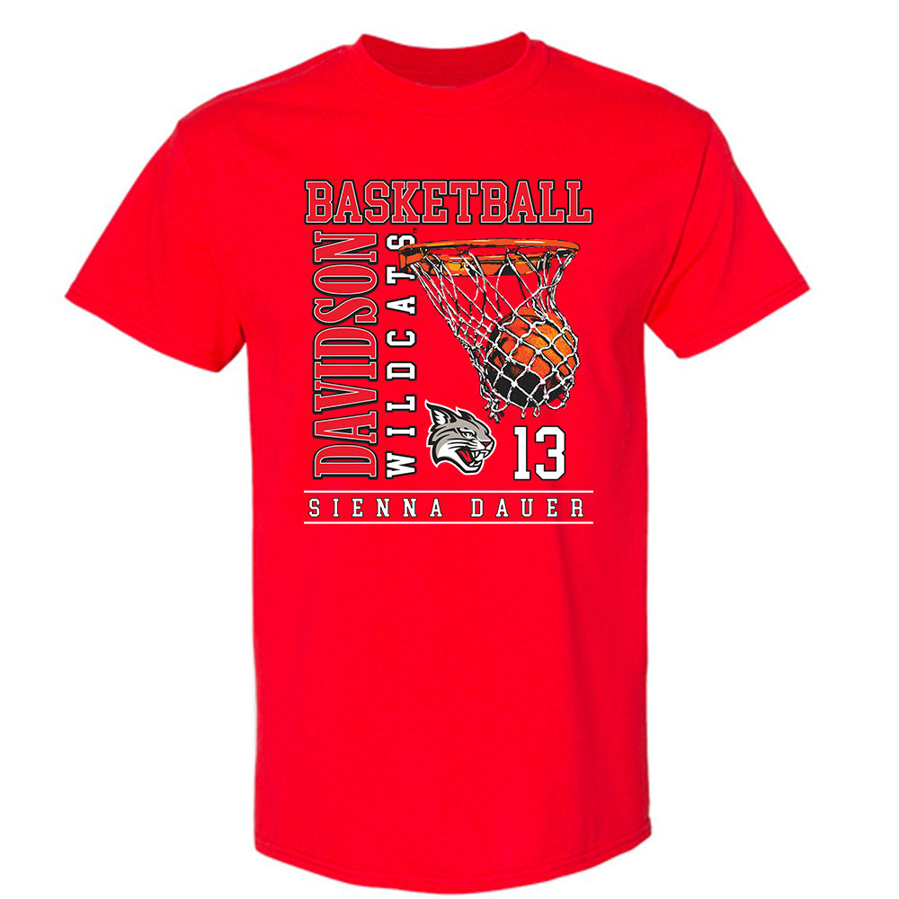 Davidson - NCAA Women's Basketball : Sienna Dauer - Classic Fashion Shersey T-Shirt