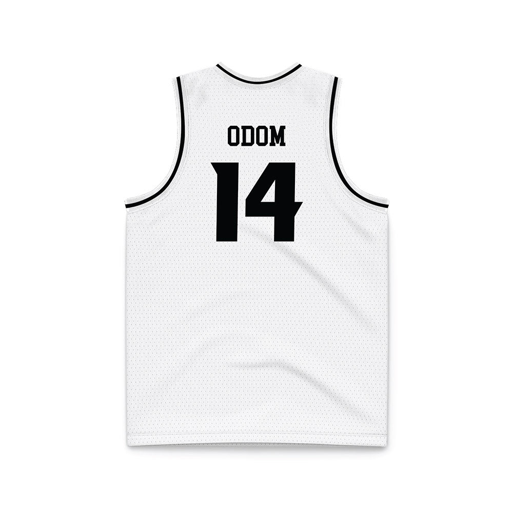 VCU - NCAA Men's Basketball : Connor Odom - White Basketball Jersey