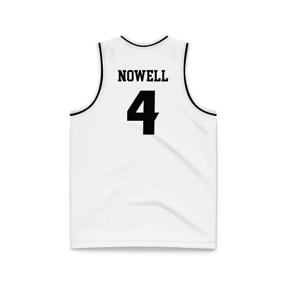 VCU - NCAA Men's Basketball : Ahmad Nowell - White Basketball Jersey-1