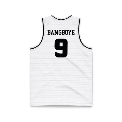 VCU - NCAA Men's Basketball : Luke Bamgboye - White Basketball Jersey-1