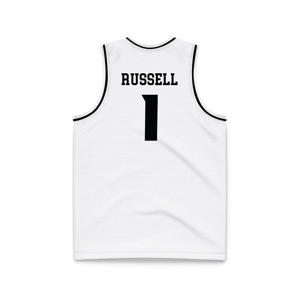 VCU - NCAA Men's Basketball : Phillip Russell - White Basketball Jersey-1