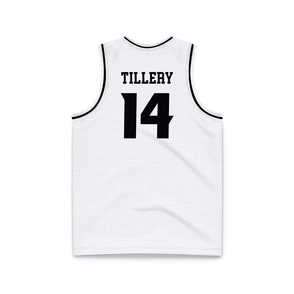 VCU - NCAA Men's Basketball : Jordan Tillery - White Basketball Jersey-1