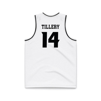 VCU - NCAA Men's Basketball : Jordan Tillery - White Basketball Jersey-1