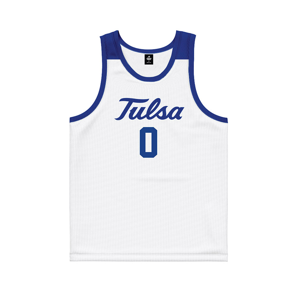 Tulsa - NCAA Men's Basketball : Keaston Willis - Blue Basketball Jersey