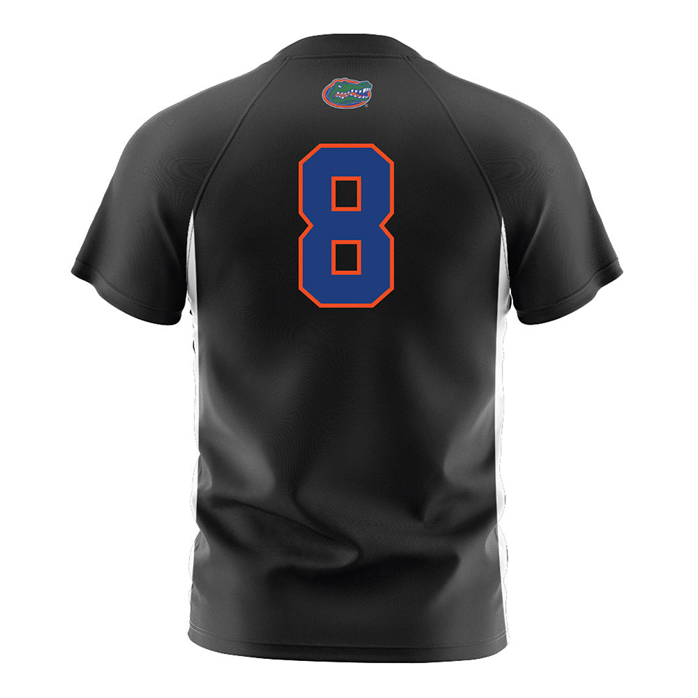 Florida - NCAA Women's Soccer : Charlotte McClure - Black Soccer Jersey-1