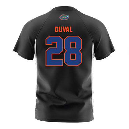 Florida - NCAA Women's Soccer : Emma Duval - Black Soccer Jersey