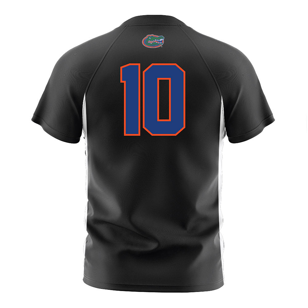 Florida - NCAA Women's Soccer : Madison Jones - Black Soccer Jersey-1