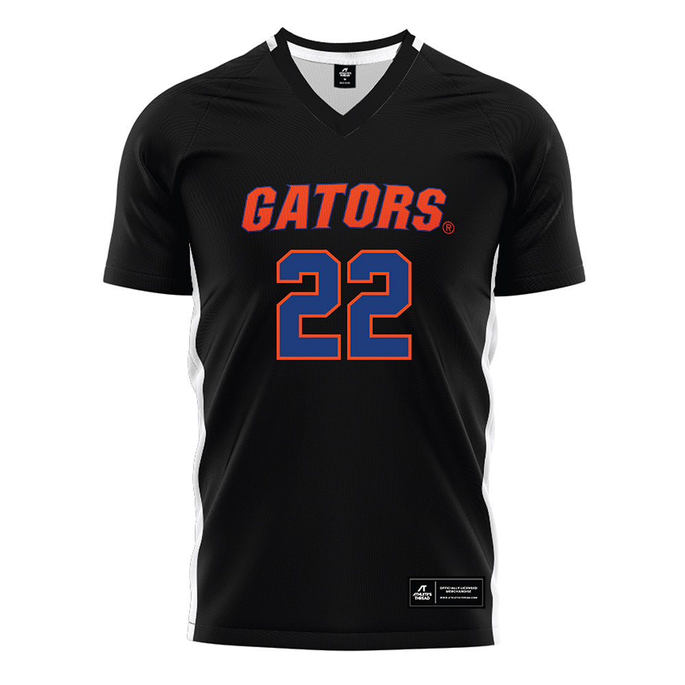 Florida - NCAA Women's Soccer : Abigail Gemma - Black Soccer Jersey-0