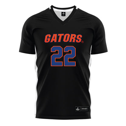 Florida - NCAA Women's Soccer : Abigail Gemma - Black Soccer Jersey-0