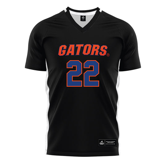 Florida - NCAA Women's Soccer : Abigail Gemma - Black Soccer Jersey-0