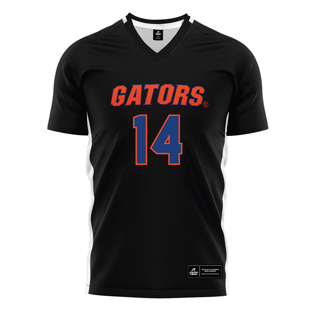 Florida - NCAA Women's Soccer : Njeri Butts - Black Soccer Jersey