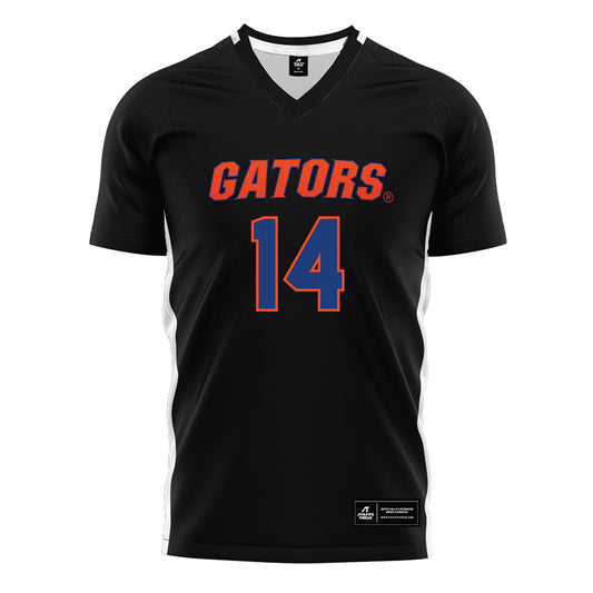 Florida - NCAA Women's Soccer : Njeri Butts - Black Soccer Jersey