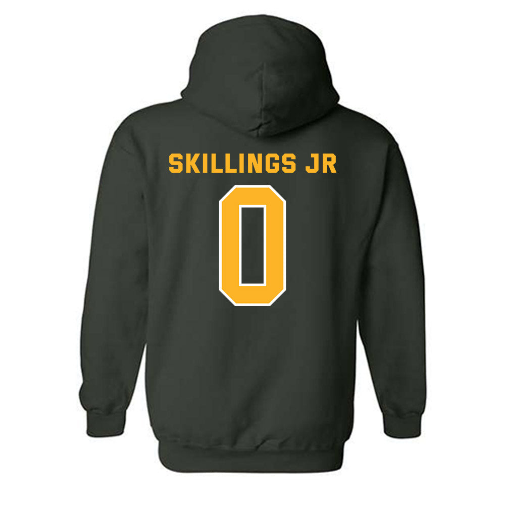 Baylor - NCAA Men's Basketball : Daniel Skillings Jr - Classic Fashion Shersey Hooded Sweatshirt-1