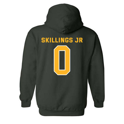 Baylor - NCAA Men's Basketball : Daniel Skillings Jr - Classic Fashion Shersey Hooded Sweatshirt-1