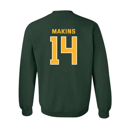 Baylor - NCAA Football : Kj Makins - Classic Fashion Shersey Crewneck Sweatshirt-1