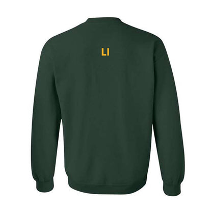 Baylor - NCAA Women's Golf : Yurang Li - Classic Fashion Shersey Crewneck Sweatshirt-1