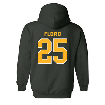 Baylor - NCAA Acrobatics & Tumbling : Ava Floro - Classic Fashion Shersey Hooded Sweatshirt-1