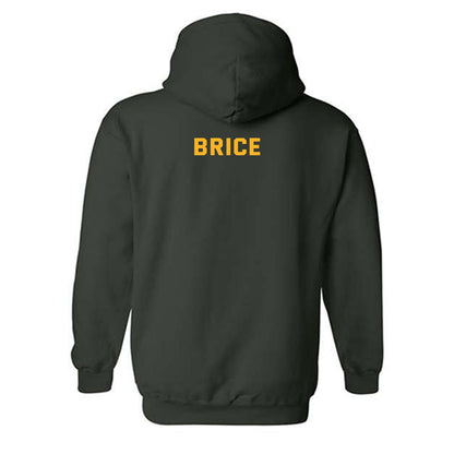 Baylor - NCAA Men's Track & Field : Dexter Brice - Classic Fashion Shersey Hooded Sweatshirt-1