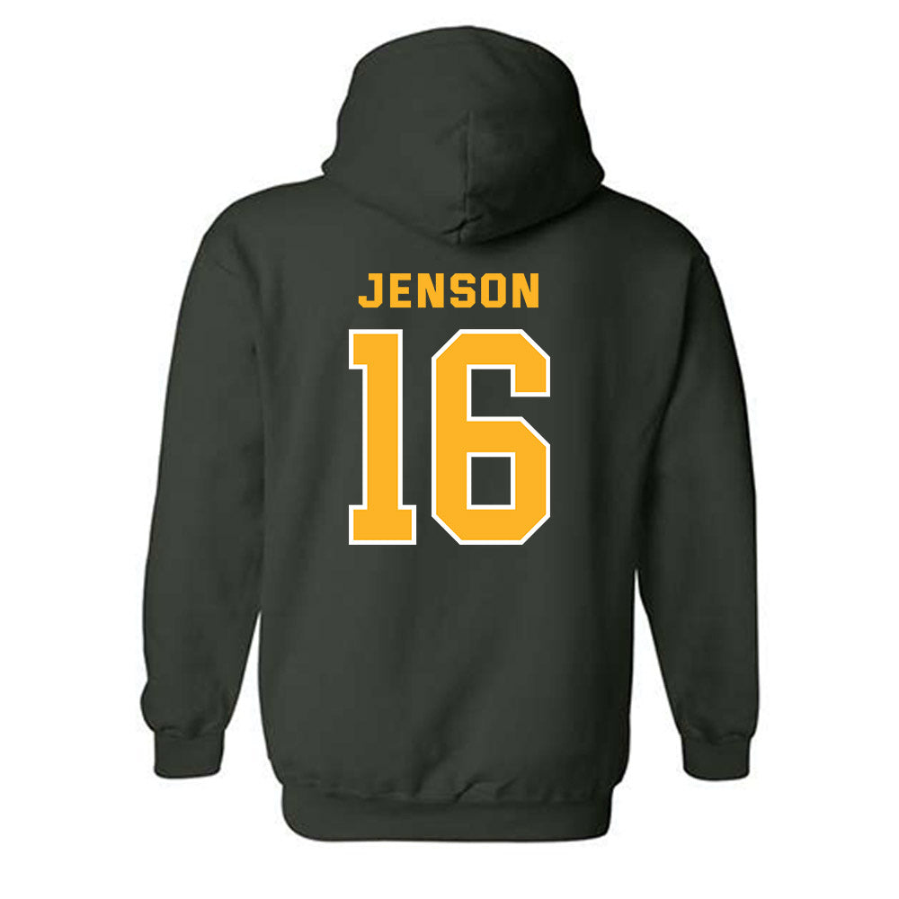 Baylor - NCAA Acrobatics & Tumbling : Maddy Jenson - Classic Fashion Shersey Hooded Sweatshirt-1