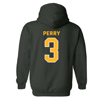 Baylor - NCAA Men's Basketball : Drew Perry - Classic Fashion Shersey Hooded Sweatshirt-1
