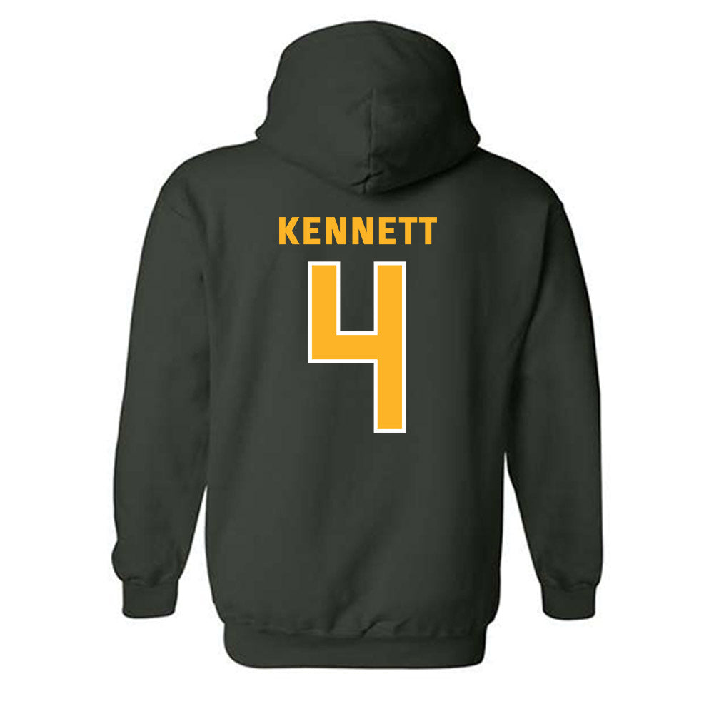 Baylor - NCAA Baseball : JJ Kennett - Classic Fashion Shersey Hooded Sweatshirt-1