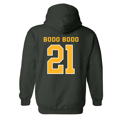 Baylor - NCAA Men's Basketball : Juslin Bodo Bodo - Classic Fashion Shersey Hooded Sweatshirt-1