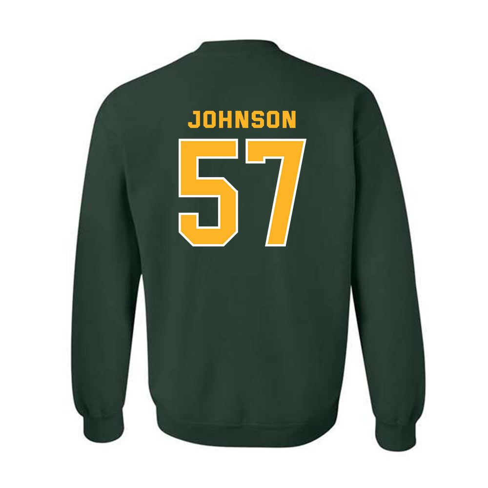 Baylor - NCAA Football : Christopher Johnson - Classic Fashion Shersey Crewneck Sweatshirt-1