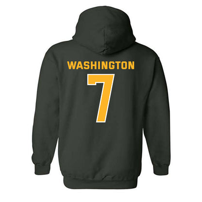 Baylor - NCAA Football : Bryson Washington - Classic Fashion Shersey Hooded Sweatshirt-1
